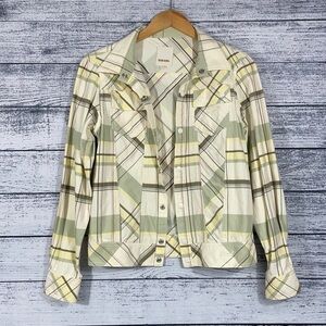 Diesel Plaid Button Down Casual Dress Shirt